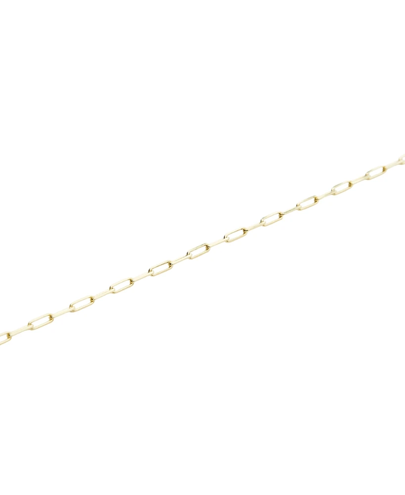 Spero London Rectangular Sterling Silver Chain Bracelet