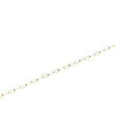 Spero London Rectangular Sterling Silver Chain Bracelet