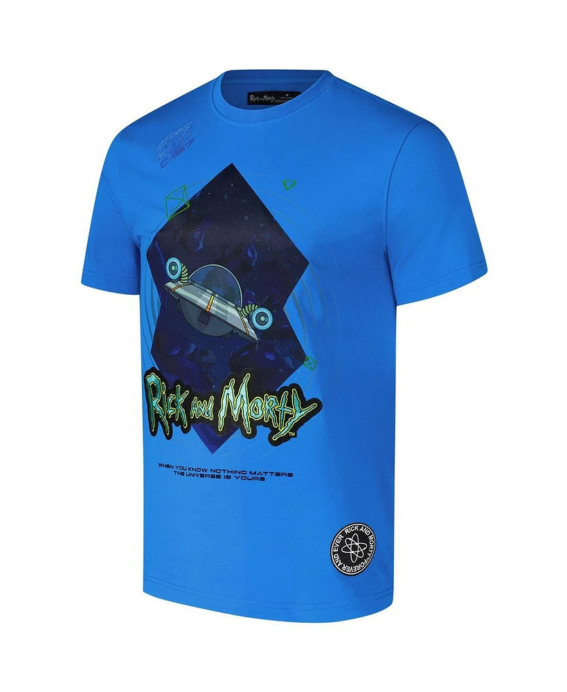 Freeze Max Men's Blue Rick and Morty Nothing Matters T-Shirt
