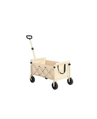 Folding Beach Wagon - Heavy Duty, Portable