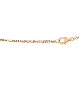 Pre-Owned Cartier 2 Diamonds Love Pendant Necklace 18K Rose Gold with Pink Sapphire and Diamond