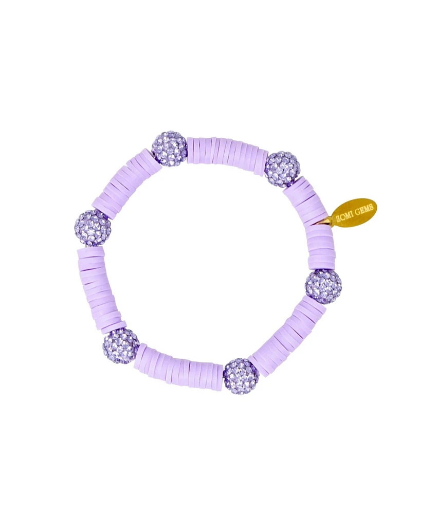 Zomi Gems Girls Dazzle Disk Bracelet Set