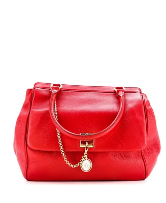 Pre-Owned Dolce & Gabbana Large Miss Sicily Bag Leather