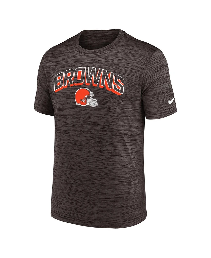 Nike Men's Brown Cleveland Browns Velocity Performance T-Shirt