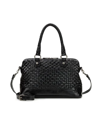 Patricia Nash Woven Augusta X-Large Satchel Bag