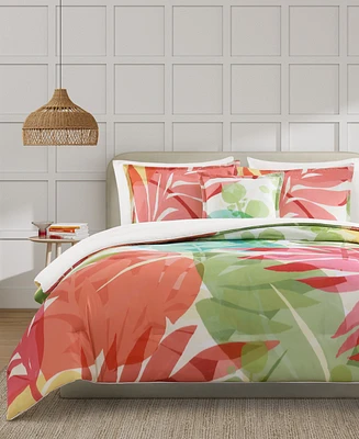 J by Queen Bold Tiki 3-Pc. Comforter Set, Full/Queen