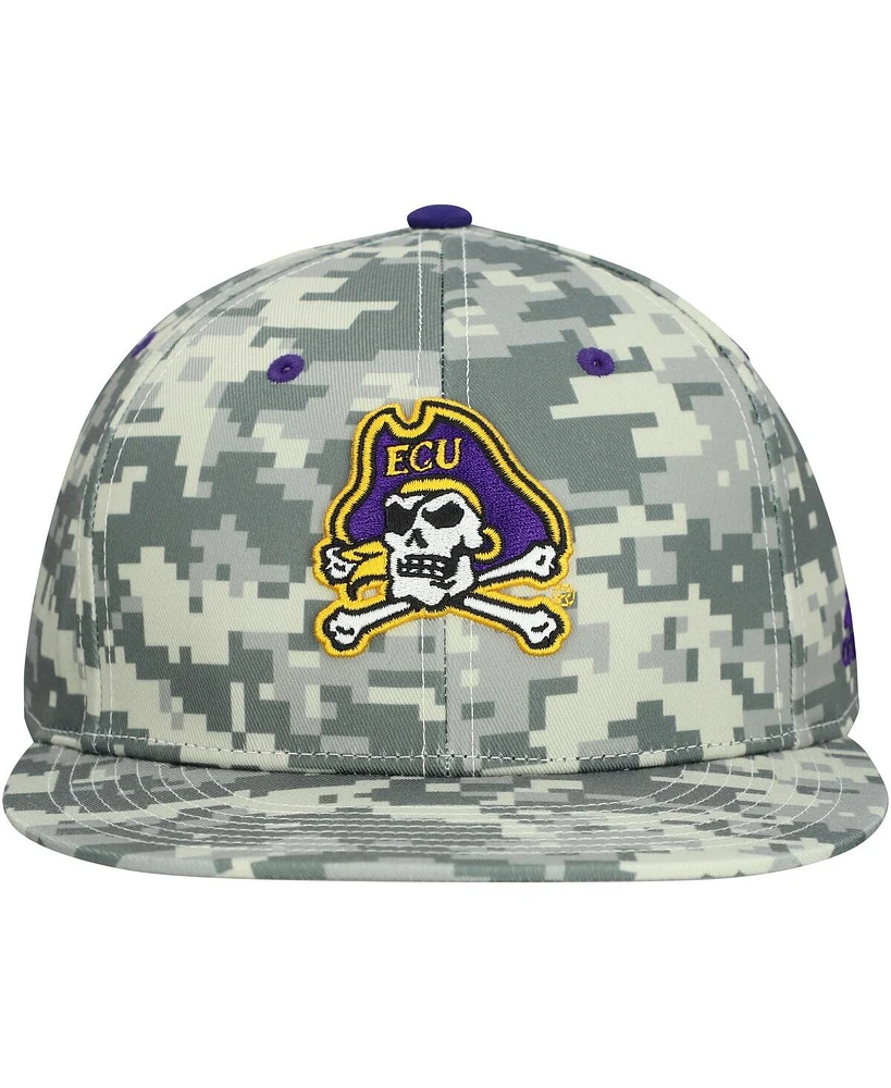 Adidas Men's Camo Ecu Pirates On Field Fitted Hat