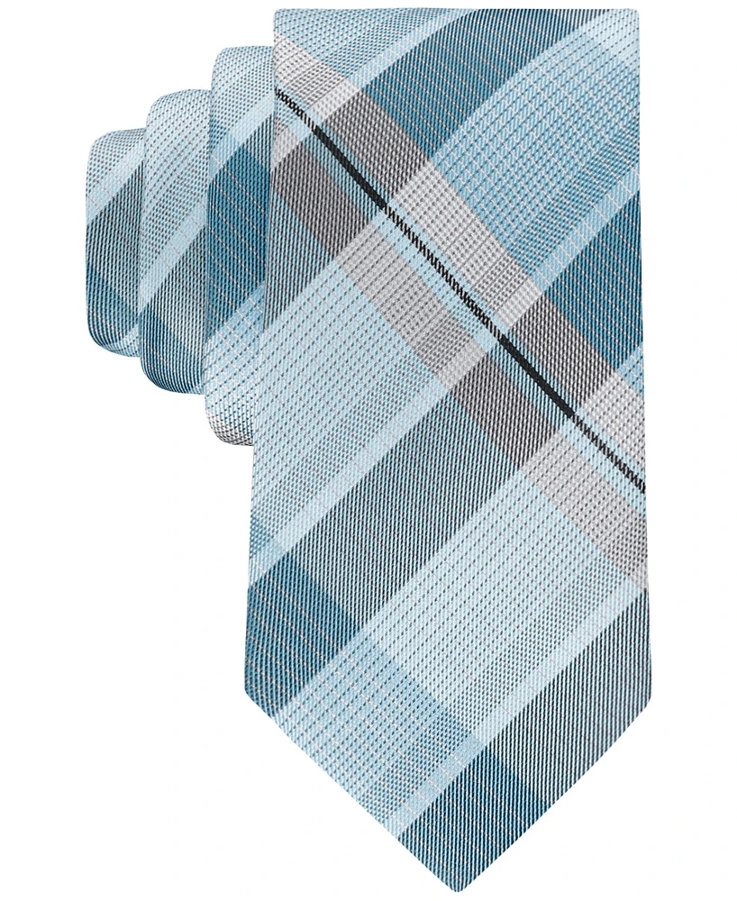 Calvin Klein Men's Rowe Plaid Tie