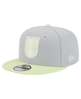 New Era Men's Gray Austin Fc Color Pack Two-Tone 9FIFTY Snapback Hat
