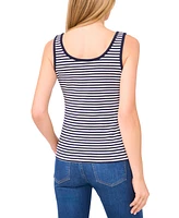 CeCe Women's Striped Tank Top