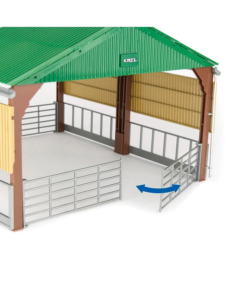 1/32 Case Skidsteer, Livestock and Shed Set