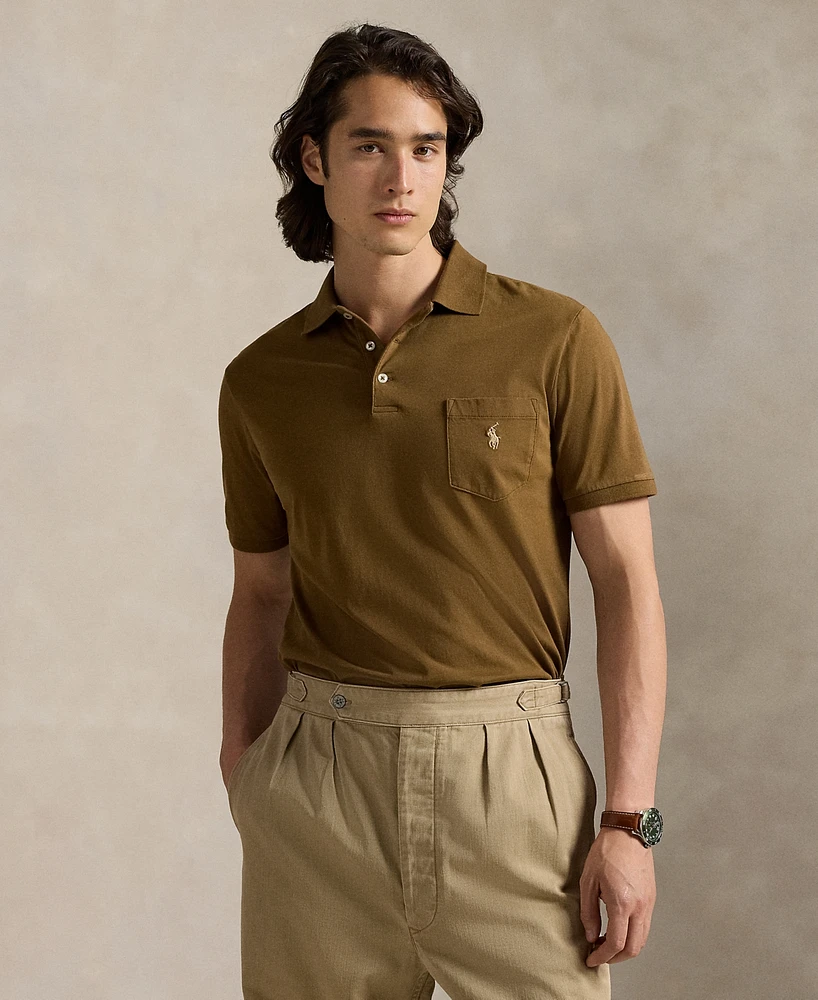 Polo Ralph Lauren Men's Classic-Fit Jersey Pocket Shirt
