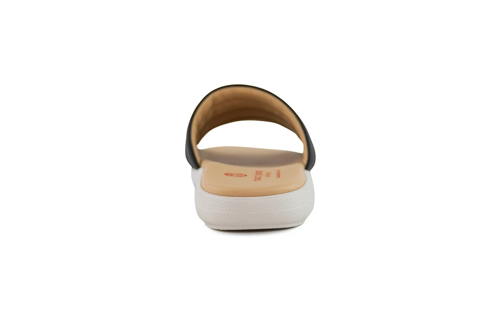 Marc Joseph New York Womens Slip On Slide Sandals