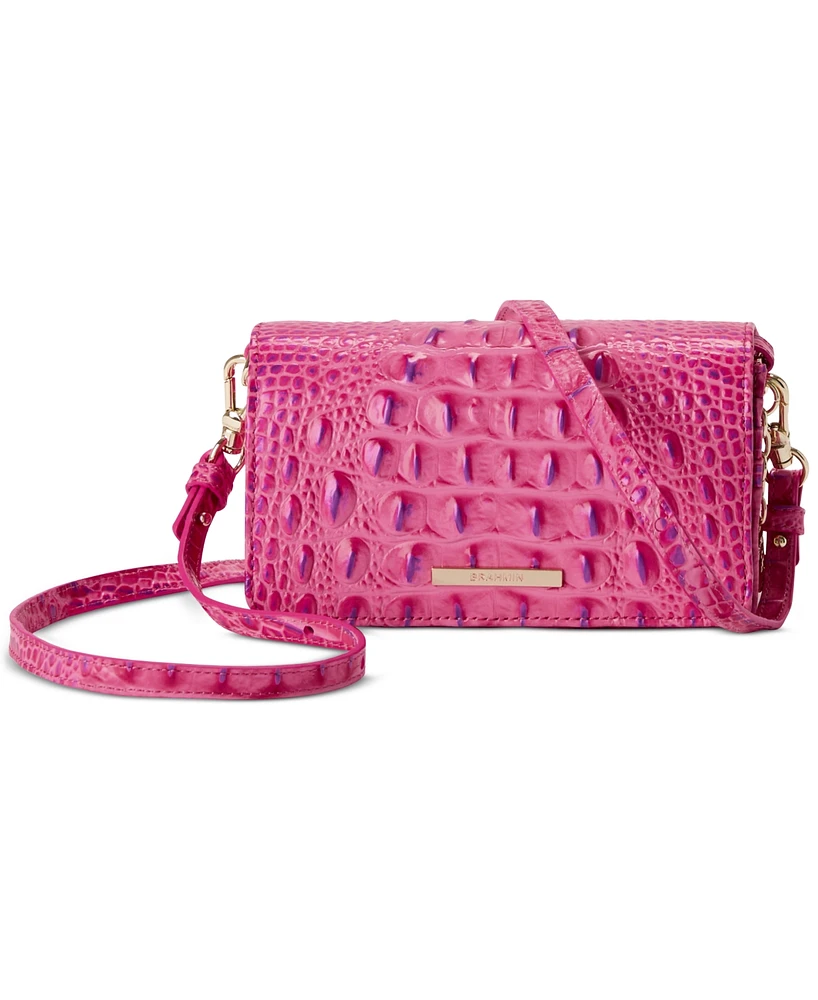 Brahmin Minuette Melbourne Mini Leather Crossbody Bag