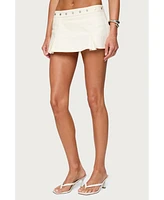 Edikted Women's Keli Studded Mini Skort