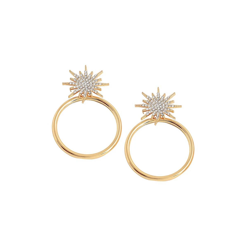 Sohi Women's Celestrial Drop Earrings