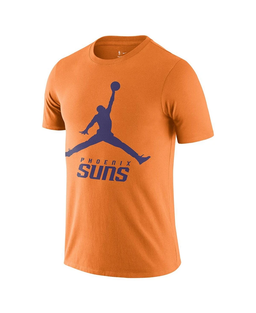 Jordan Men's Orange Phoenix Suns Essential Jumpman T-Shirt