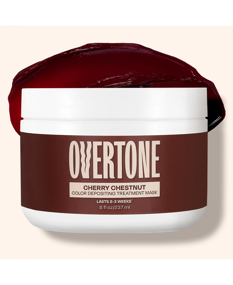Overtone Color Depositing Semi-Permanent Treatment Mask - 8oz Jar