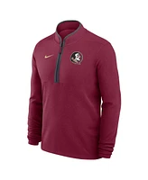 Nike Men's Garnet Florida State Seminoles Lightweight Victory Performance Half-Zip Pullover Sweatshirt