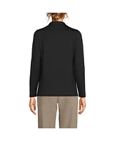 Lands' End Women's Long Sleeve Feminine Fit Rapid Dry Polo Shirt