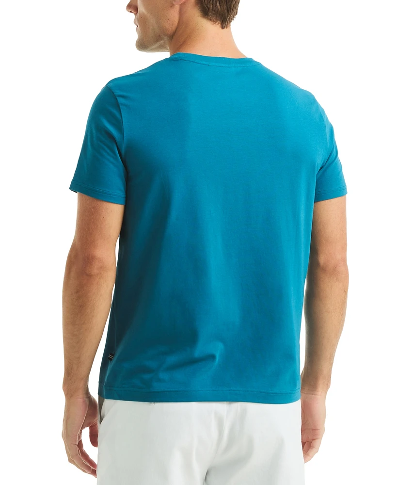 Nautica Men's Classic-Fit Solid Crew Neck Pocket T-Shirt