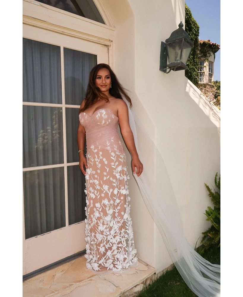 Jluxlabel Women's Everlasting Embroidered Gown