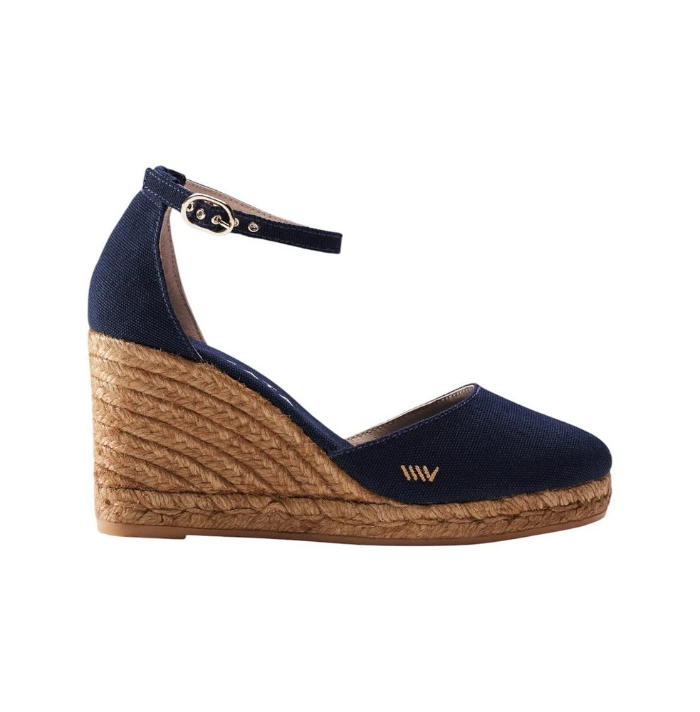 Estartit Canvas Espadrille Wedges