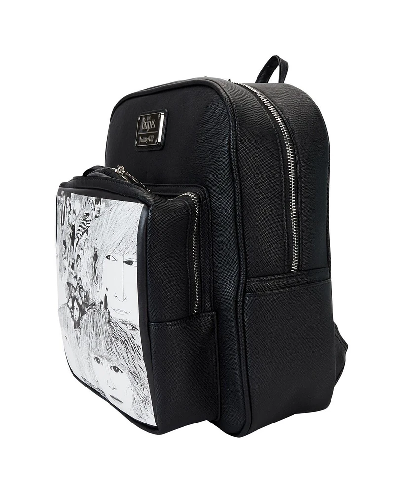 Loungefly The Beatles Revolver Album with Record Pouch Mini Backpack