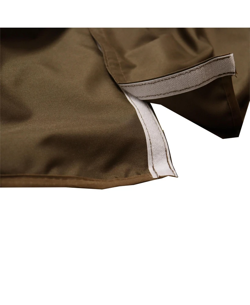 Flynama Replacement Canopy Top for Lowe's Allen Roth Heavy Duty Gazebo Roof Gazebo Top with Air Vent 10X12 Gazebo CoverReplacement Top Only (beige)