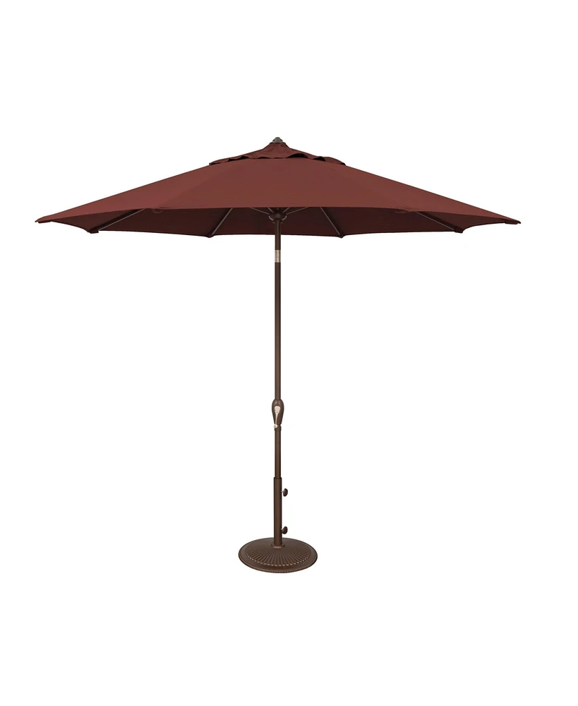Mondawe 9FT Octagon Patio Umbrella with Auto Tilt