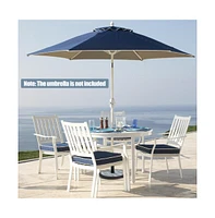 35lbs Umbrella Base with Built-in Cement