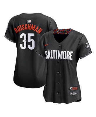 Nike Women's Adley Rutschman Black Baltimore Orioles City Connect Limited Jersey