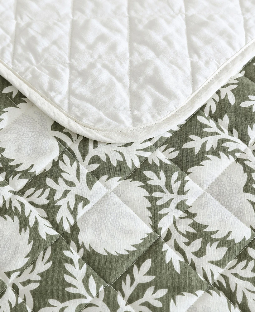 Eddie Bauer Garden Bloom Cotton Reversible -Pc. Quilt Set