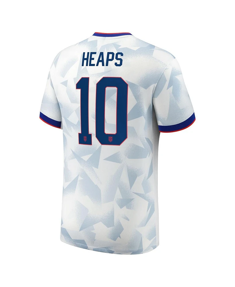 Nike Men's Lindsey Heaps White Uswnt 2025 Home Replica Player Jersey