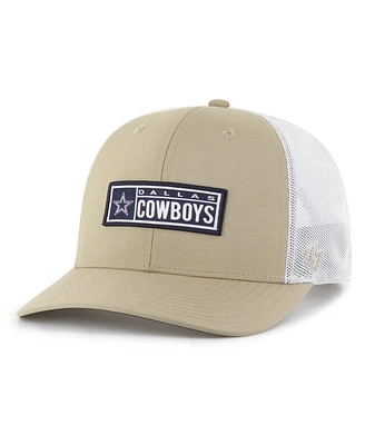 '47 Brand Men's Khaki Dallas Cowboys Acapulco Brrr Trucker Adjustable Hat