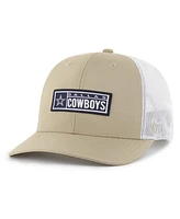 '47 Brand Men's Khaki Dallas Cowboys Acapulco Brrr Trucker Adjustable Hat