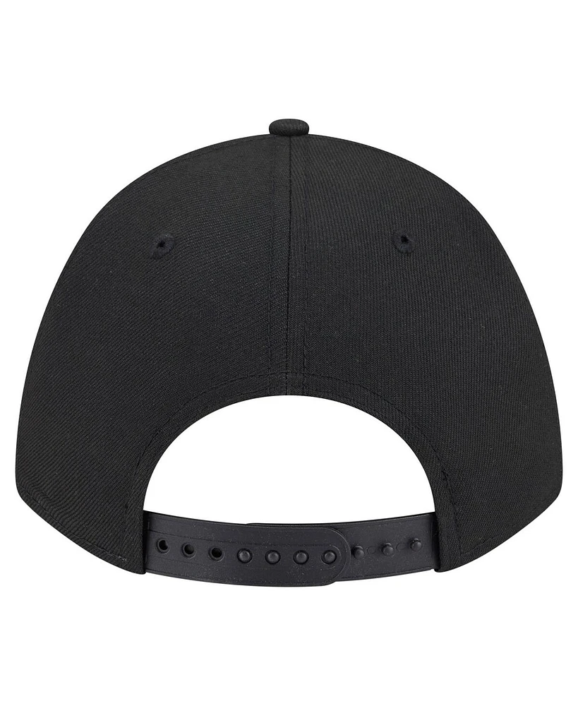 New Era Men's Black Denver Broncos Team Collection 9FORTY M-Crown A-Frame Adjustable Hat