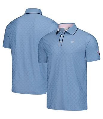 Puma Men's Arnold Palmer Invitational Tipped Jacquard Polo Shirt