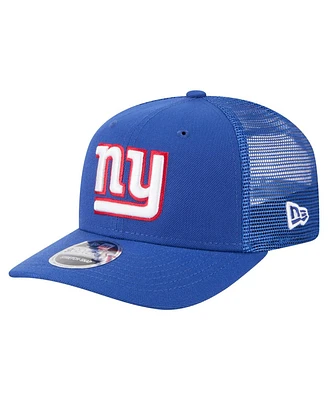 New Era Men's Royal New York Giants Team Collection 9SEVENTY Stretch-Snap Adjustable Hat