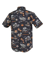 Reyn Spooner Men's Navy Chicago Bears Throwback Kekai Performance Button-Down Shirt