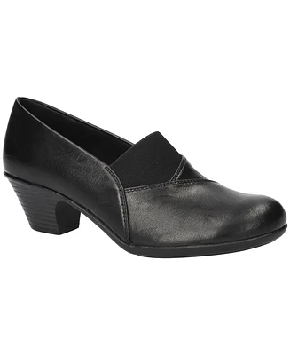 Easy Street Women's Fondly Block-Heel Slip-On Shooties