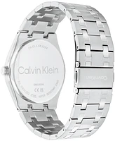 Calvin Klein Men's Ck Motion Silver Tone Stainless Steel Bracelet Watch 39mm