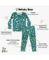 Bellabu Bear Kids Unisex Kids' Mandrakes Potions & Herbs Set of 2 Piece Pajamas