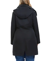 Bgsd Women's Plus Camila Water Resistant Hooded Anorak Coat