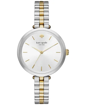 kate spade new york Women's Holland Two-Tone Stainless Steel Bracelet Watch 34mm KSW1119