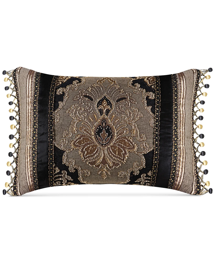 J Queen New York Bradshaw Boudoir Decorative Pillow, 21" x 15"