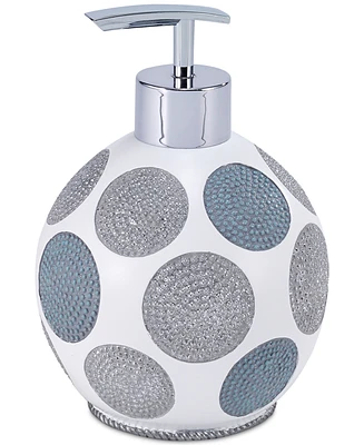 Avanti Dotted Circle Textured Resin Soap/Lotion Dispenser