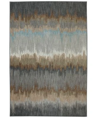 Closeout Karastan Euphoria Cashel Abyss Blue Area Rug Collection
