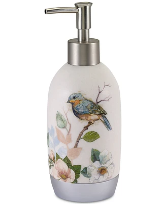 Avanti Love Nest Bird Motif Resin Soap/Lotion Dispenser