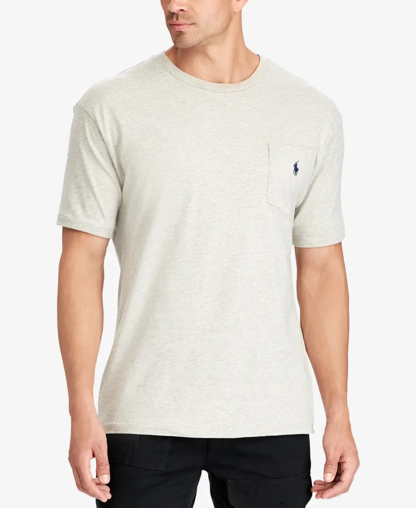 Polo Ralph Lauren Men's Big & Tall Crew-Neck Pocket T-Shirt
